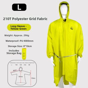 HIKEMAN | Lightweight Portable 3-in-1 Raincoat 15D