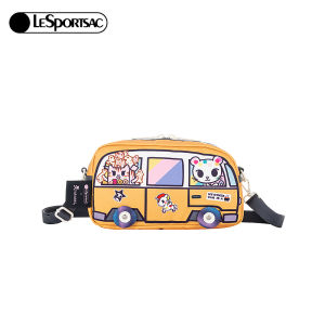 LeSportsac | Yellow Delicate Patterned Shoulder Crossbody Bag