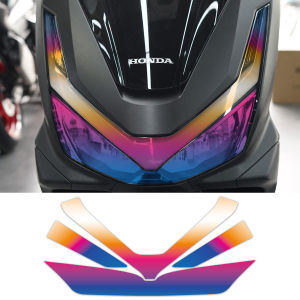อุปกรณ์เสริมฮอนด้า Pcx 160 2025สติกเกอร์ไฟหน้า Pcx สัญลักษณ์160สีหลอดไฟหน้าฟิล์มสีใสรูปลอก ESP อุปกรณ์เสริมรถจักรยานยนต์