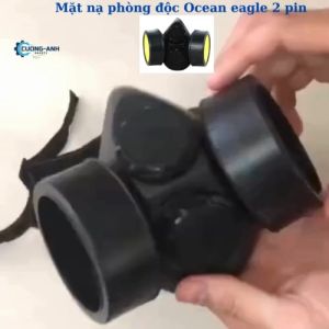 Mặt nạ phòng độc mặt nạ chống bụi mặt nạ bảo hộ lao động phòng độc chống khói bụi Ocean eagle 2 phin lọc mặt nạ lọc khí độc và hơi hóa chất hàng chất lượng cao giá rẻ loại 1
