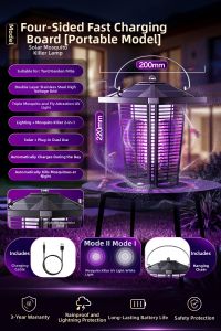 Maiyu | Solar Automatic Commercial Mosquito Killer Light