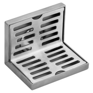 304 Stainless Steel Rod House For The Same Bathroom Floor Side Wall Non Slip L Shape Solid Deodorant Floor Drain