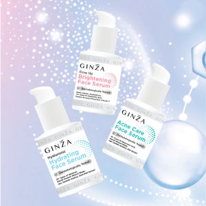 [BUNDLE FACE & LIP SERUM] Ginza Magic Colour Lip Serum Vitamin 45ml X Ginza Face Serum 30ml