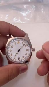 Heimdallr | Mens pilot watch 36MM vintage Chinese watch Shanghai 8120 manual movement suitable for mens holiday gifts