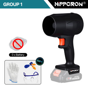 Máy Thổi Lá Không Dây Hippcron 21V USB-C Động Cơ Tốc Độ Cao 30000 Vòng/phút Máy Thổi Khí Gia Đình Mạnh Mẽ Để Làm Sạch Lá Rụng/mảnh Vụn