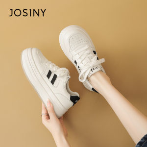 Josiny | Thick Heel Boosting Breathable Flat Shoes