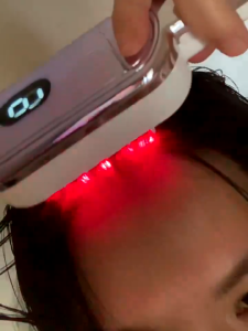 Jokan Wireless Hair Growth Massage Comb Red Light Hair Growth Comb DR-228 Infrared Comb Wireless Portable USB RechargeableHair Electric Hairbrush Scalp Massage Comb Growth Hair Growth Instrument Hair Styler Hair Massager Gift Scalp Massage Comb