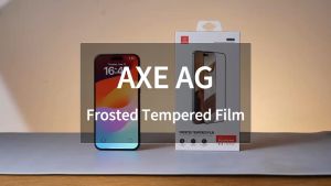 XUNDD Axe FROSTED MATTE FULL Tempered Glass Screen Protector IPHONE 16 PRO MAX / 16 PRO 16 PLUS