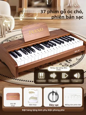 TENGJI | Đàn Piano Gỗ Dễ Sử Dụng Cho Người Mới Bắt Đầu