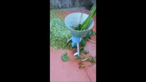 Máy băm rau bèo dạng phễu