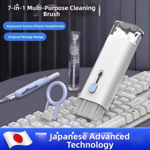 Portable Multifunctional Cleaning Brush for Keyboards and Earphones