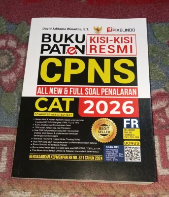 BUKU PATEN CPNS 2026 — Kisi-Kisi Resmi Full Soal Terbaru + Pembahasan | Lulus SKD Lebih Cepat
