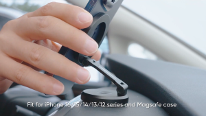 (SG) Joyroom 360° Rotatable Magnetic Mag.S Car Phone Holder for Car Mounting - Air Vent / Dashboard / Windshield