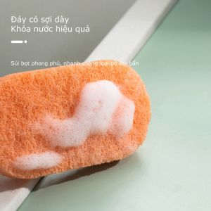 Bàn Chải Cọ Rửa Nhà Bếp Nhà Tắm Có Tay Cầm Tiện Lợi - Bàn Chải Bọt biển Cọ Rửa Nhà Bếp Có Tay Cầm Đa Năng-HAUSE