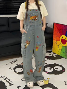 XIBAIYI | Plus Size Denim Overalls