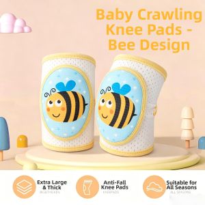 NAIFUNA | Fall Protection Breathable Anti-slip Adjustable Knee Pads for Crawling Learning to Walk