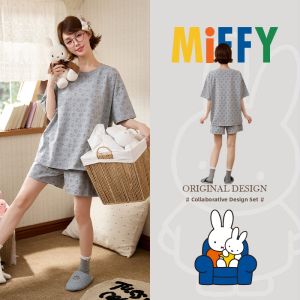 GONGDIE | Gift Cotton Summer Short Sleeve Sleepwear Women
