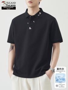 TUCANO | American Embroidery Short Sleeve Thin Polo Shirt