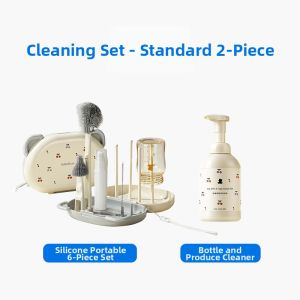 XIAOBAIXIONG | Portable Infant Bottle Cleaning Brush Set