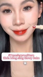 Focallure TransferproofHero Son môi bóng có khóa bóng Không dính Cup Moisture Plump Nonsticky 1.6g