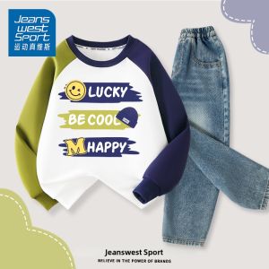 JEANSWEST SPORT | Quần Jeans Thời Trang Ôm Cho Bé Trai Mùa Xuân và Thu