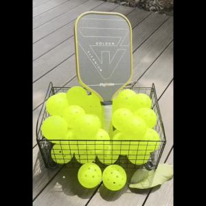 Vợt Cầu Lông Pickleball FlyWoke Titanium Thread T700 Carbon Fiber Bề Mặt Mờ Có Vân Độ Ma Sát Cao Dành Cho Chơi Tấn Công.