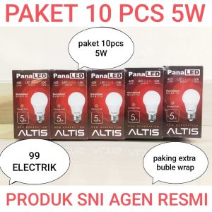 BOHLAM LED / LAMPU LED PANALED ALTIS PAKET 10 PCS