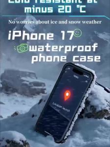 Ốp Chống Nước IP68 Cho iPhone 17/16/15/14/13 Pro Max 360 Độ ° Vỏ Bảo Vệ Từ Tính Toàn Diện Dành Cho Bơi Lội Và Lặn Biển Ngoài Trời