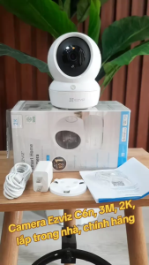 Camera wifi EZviz C6N 3MP chính hãng lắp trong nhà ban đêm có màu