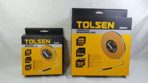 Thước cuộn loại 50m Tolsen 35023 và loại 20m Tolsen 35020