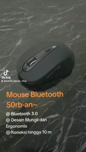 Mouse Bluetooth 5.2 Wireless Tanpa / No Dongle USB Universal 1600 DPI