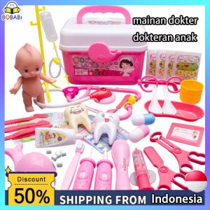 mainan dokter dokteran anak / Mainan Berpura Mainan Edukasi Anak Mainan Medis Kit 47/63/73 Pcs
