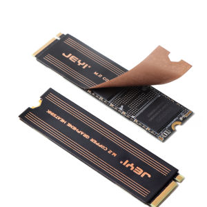 JEYI | JEYI Graphene M.2 SSD Heat Sink Dual-Layer Graphene and Copper Foil Design Cooler Radiator for Laptop PC NVMe NGFF 2280 Drive