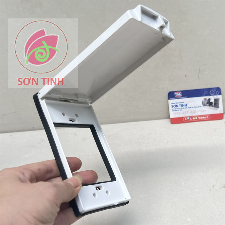 Mặt che mưa chống thấm nước dùng cho ổ cắm điện công tắc chữ nhật A223V ...