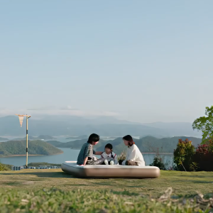 Inflatable Mattress Double Empuk & Tahan Lama Kasur Tambahan Portable Multifungsi untuk Camping