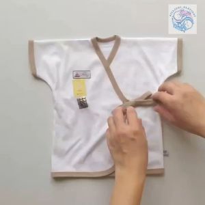 KIMONO PENDEK BAYI NARY STRIPE DENIM SERIES