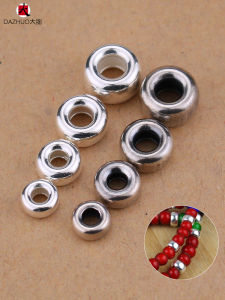 Takahashi Goro Goros Water Bubble Beads Accessories 925 Sterling Silver Bracelet Necklace DIY Spacer Beads Handmade Single Silver Bead