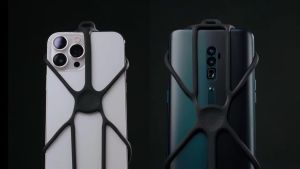 Bone CrossBody Phone Tie 3 Card Holder – Dây Đeo Điện Thoại Đeo Chéo Kèm Túi Đựng Thẻ Chống Rơi & Tiện Lợi