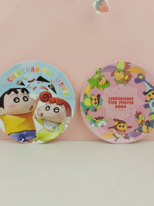 New Single Cartoon Dinosaur Diary Plate Breakfast Dish 15cm Cute Anime Lunch Plate Dinnerware Set for Home Use round Shape