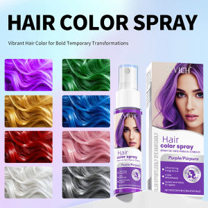 8 Colors Hair Color Spray 30ml Temporary Hair Colour Spray Disposable Hair Dye Stick One-Time  Halloween Party Styling Products