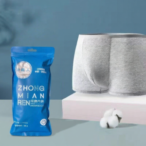 Pure Cotton Disposable Underwear for Men Travel Essentials Anti-Bacterial Large Size Triangle Shorts No Wash Straight Wear