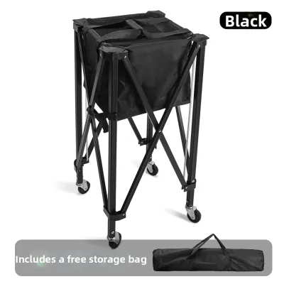 JIEKESAI | Portable Mobile Ball Cart Basket