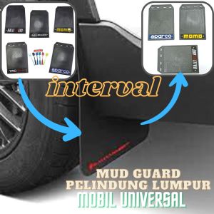 Mudguard Karpet Universal: Aksesoris Mobil Anti Lumpur