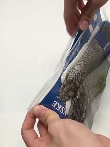 LECAN | Cut-Resistant Steel Wire Gloves for Work