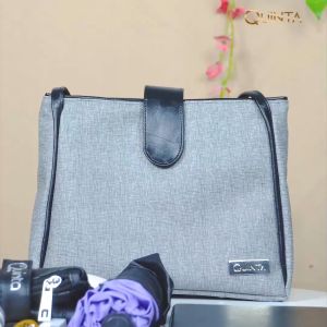 QUINTA SHOULDER BAG CLEA TAS BAHU WANITA SPESIAL SYNTHETIC LEATHER DENIM