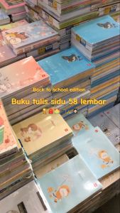 SIDU Buku Tulis 58 Lembar PAK ISI 10 BUKU Murah Berkualitas