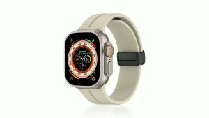 CNAGAIN Magnetic Strap For Apple watch ultra band 49mm 44mm 40mm 41mm 42mm 38mm 45 mm Silicone Bracelet Smart Watch Series SE 8 7 6/5/4/3/2/1