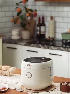 小熊电饭煲电饭锅家用多功能3L智能防溢预约陶瓷油元釜柴火饭锅