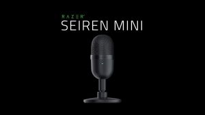 Razer Seiren Mini — Ultra-Compact Streaming Microphone - Compact with Supercardioid Polar Pattern/Tiltable Stand/Integrated Shock Absorber