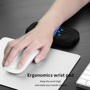 Ergonomic Wrist Rest Pad Armrest Pad Elbow Rest Pad Relief Elbow Pain Computer Armrest Arm Wrist Rest Support Mouse Pad for Desk